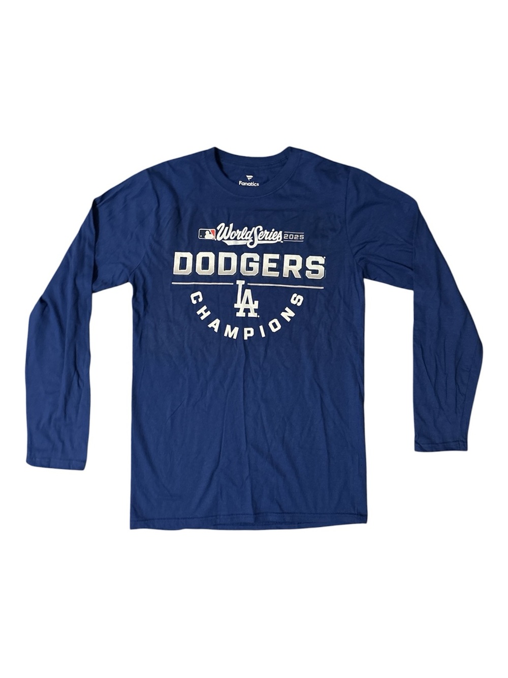 LA Dodgers 2025 World Series Champions Longsleeve Shirt Size: Small